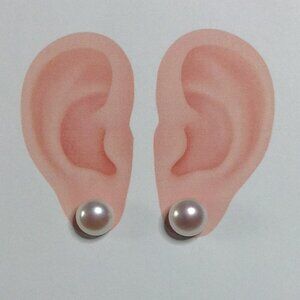 Honora Silver Stud Freshwater Pearl Earring